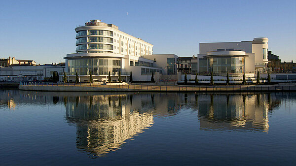An image of the conference centre in Southport