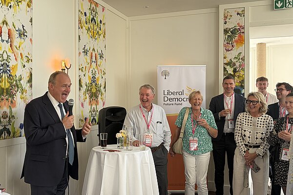 Sir Ed Davey at The Legacy Society Reception, Autumn Conference 2026