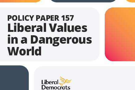 Policy Paper 157: Liberal Values in a Dangerous World