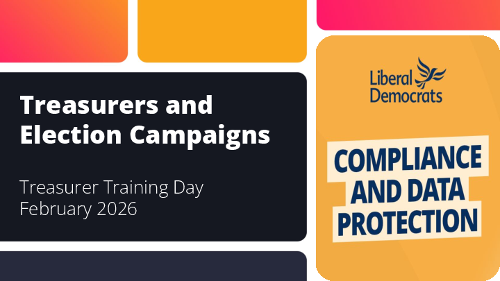 Treasurers and Elections