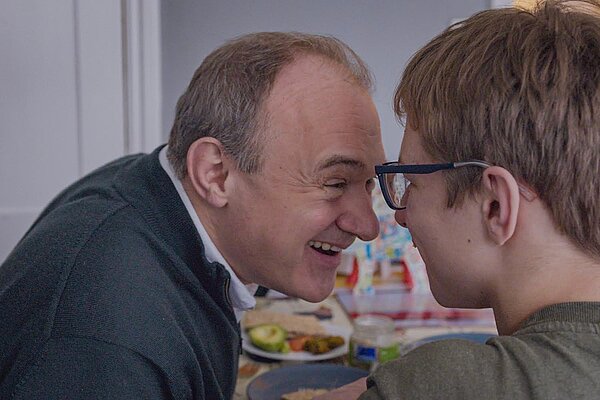 Ed Davey and his son John