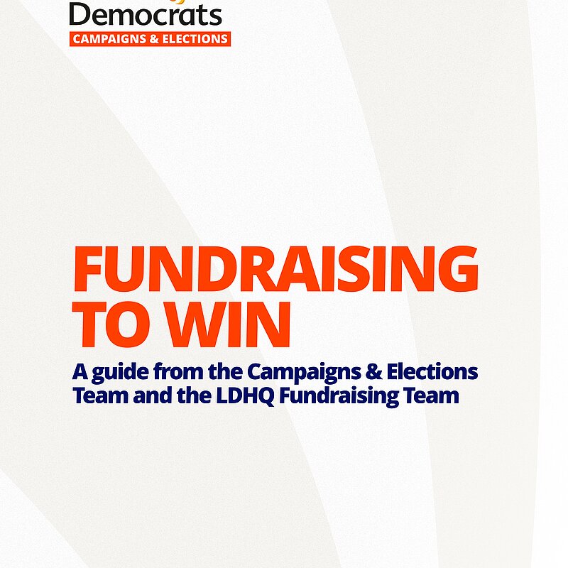 Fundraising pack cover