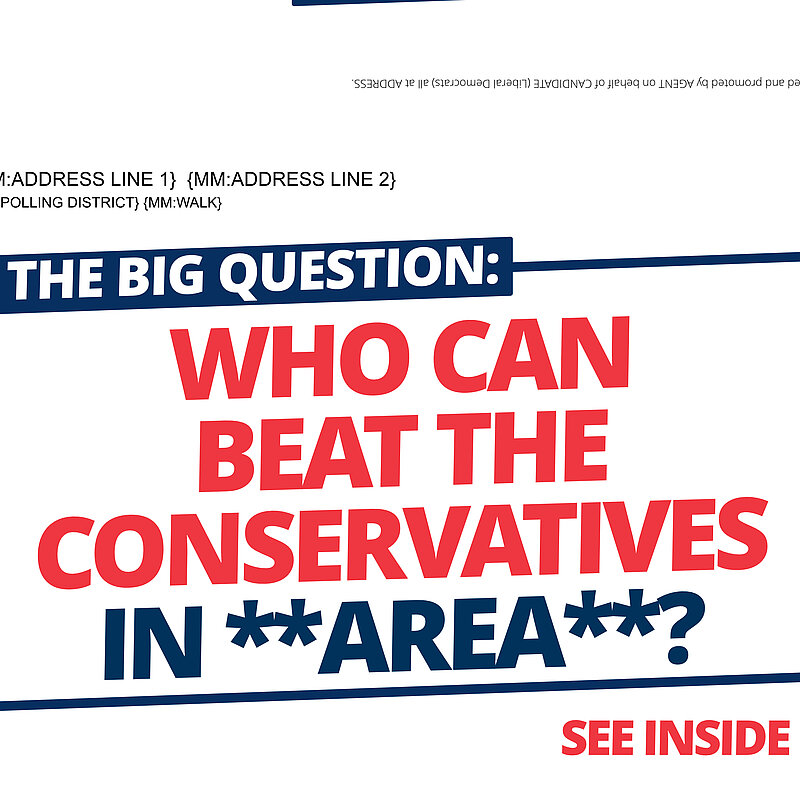 Squeeze leaflet template