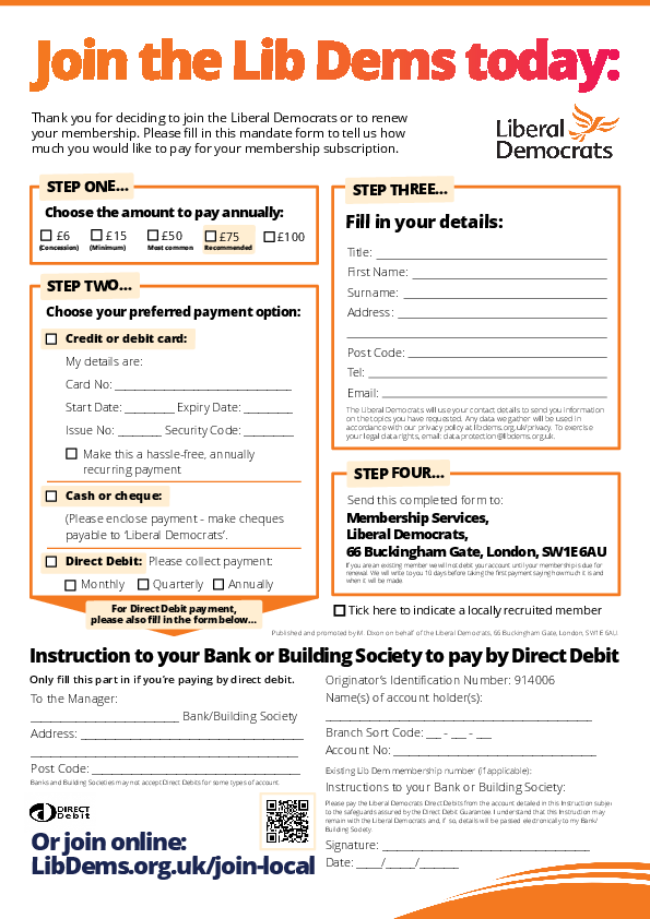 Membership Form