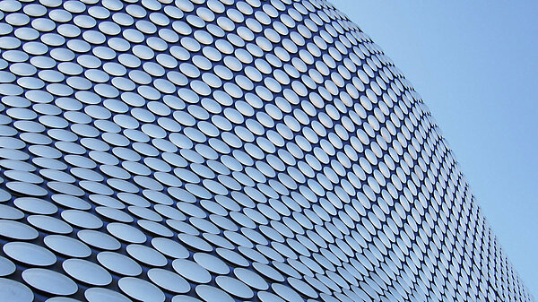 An image of the Bullring in Birmingham