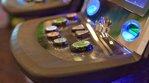 Photo of a modern slot machine